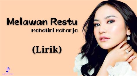 Melawan Restu Mahalini Lirik Lagu Youtube