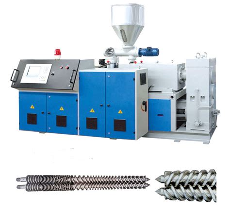 conical twin screw extruder - Equipmentimes.com