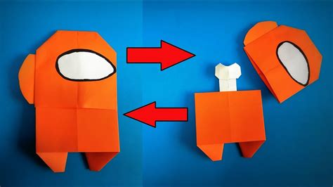 Easy Origami Among Us View 23 Papercraft Among Us Character Drawing ...