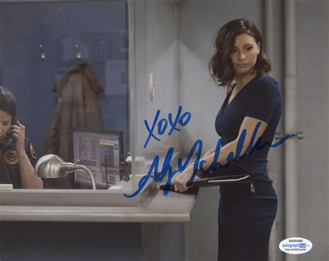 Aly Michalka iZombie Sexy Signed Autograph 8x10 Photo ACOA | Outlaw ...