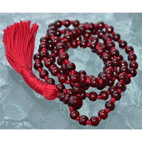 Red Sandalwood Mala Natural Sandalwood Rosary Sandalwood Mala Original