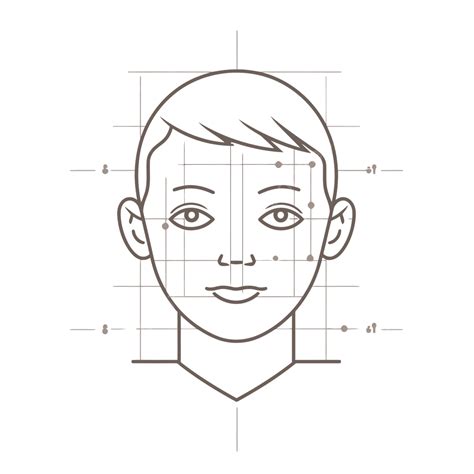 사람 얼굴 개요 벡터 일러스트 레이 션 직계 아이콘 남학생 굵은 선 Png 일러스트 및 벡터 에 대한 무료 다운로드