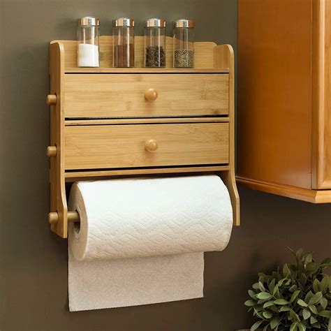 Bamboo Paper Towel Holder Buy Bamboo Paper Towel Dispenser Bamboo