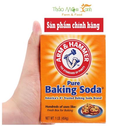 Bột nổi baking soda Arm Hammer hộp 454g Shopee Việt Nam