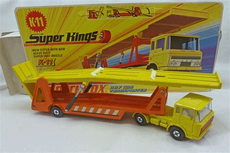 Rockertron Toys Matchbox SuperKings K 11 DAF Car Transporter