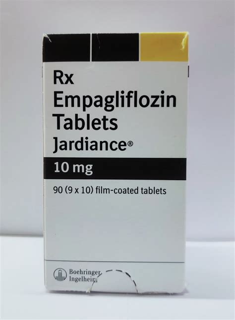 Jardiance Mg Tablet Packaging Size Tablets In One Strip At Rs