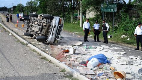 SE REGISTRA MORTAL ACCIDENTE EN LA MÉRIDA CAMPECHE Sol Yucatán