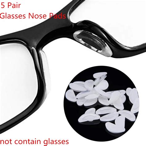 Pairs Practical Glasses Nose Pads Adhesive Silicone Nose Pads Non