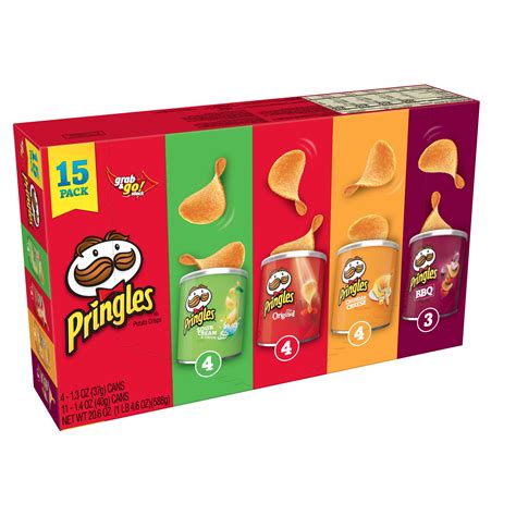 Pringles Potato Crisps Chips Lunch Snacks Office And Kids Snacks