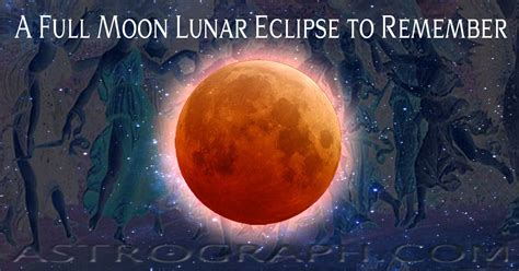 ASTROGRAPH A Full Moon Lunar Eclipse To Remember