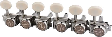 Amazon Kaynes Guitar Locking Tuners 18 1 Chrome Silver Lock