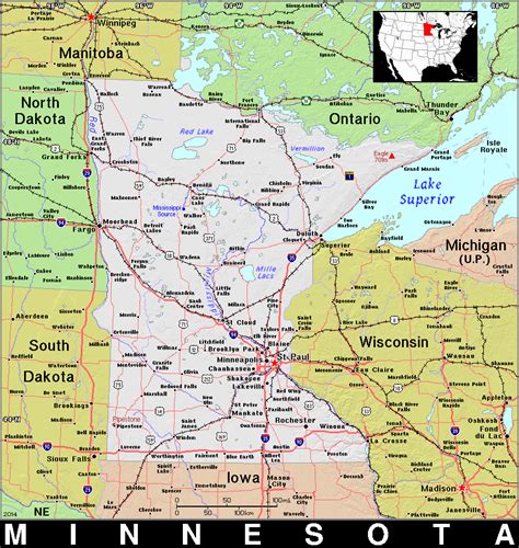 Map Of Minnesota Showing Towns at Rita Skelley blog