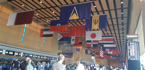 Terminal E, Logan Airport : vexillology