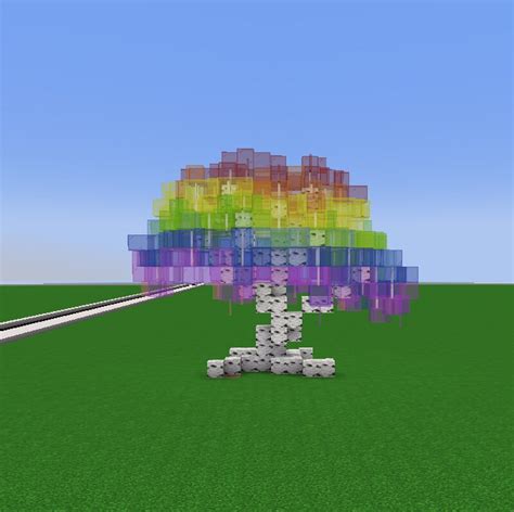 Rainbow Tree Minecraft Map