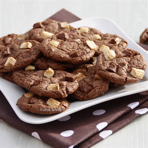 Recette Cookies Tout Chocolat Facile Rapide