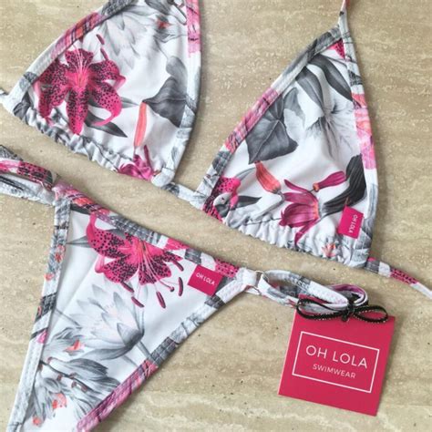 White Floral Micro Bikini To Look Like An Enchanted Princess