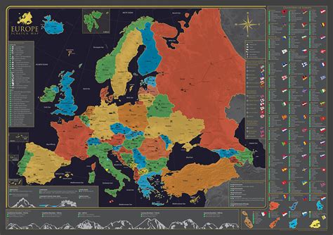 Mappa Dell Europa Travel