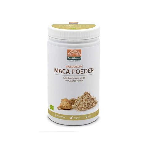 Mattisson Biologische Maca Poeder Met 20 Korting Kopen