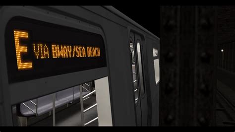 Openbve R B Siemens E Train To Coney Island Via Bway Sea Beach Youtube