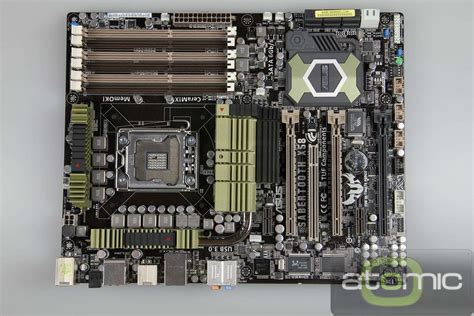 The ASUS Sabertooth X58 Ceramic Cooled Motherboard Hardware CRN