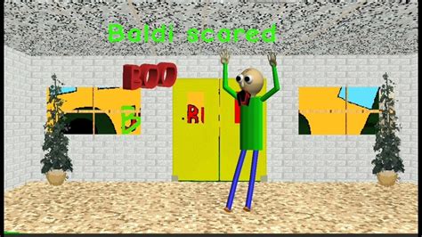 Baldi Gets Scared Remastered Youtube