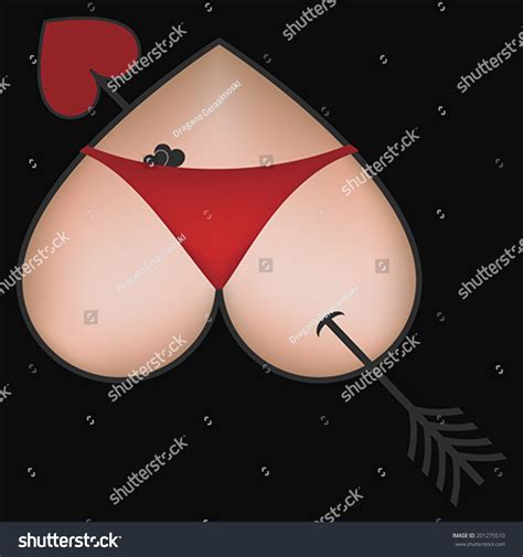 Bikini Panties Heart Pierced Arrow Icon Stock Vector Royalty Free 201275510 Shutterstock