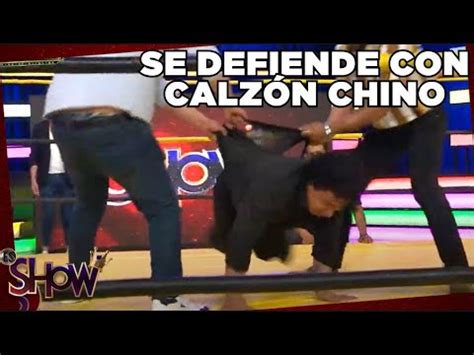 Le Hace Calz N Chino En Plena Pelea Es Show Youtube