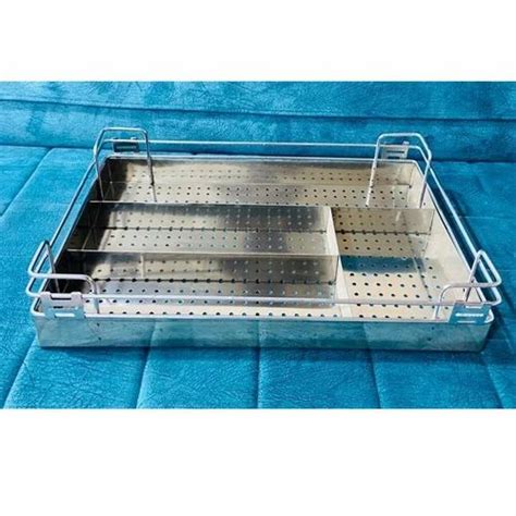 Ss Rectangular Polished Stainless Steel Kitchen Basket At Rs In