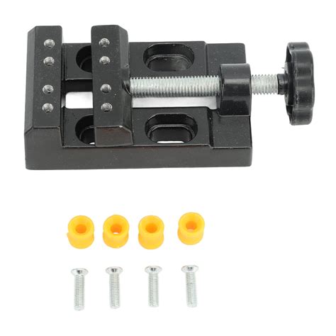 Mini Bench Vice Clamp Aluminum Alloy Mini Flat Clamp Opening Parallel