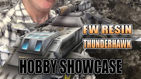 Forge World S Resin Thunderhawk Showcase Retro Youtube