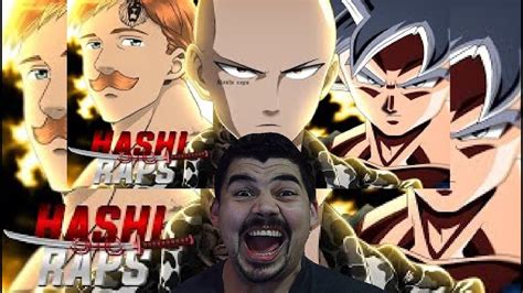 React Rap Do Goku Saitama E Escanor N Vel De Um Deus Style Trap