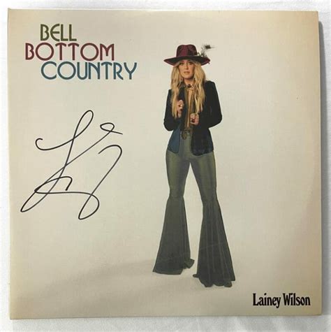 Lainey Wilson Signed Autograph Album Vinyl Record - Bell Bottom Country ...