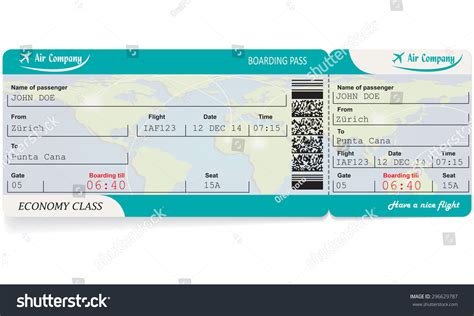 Pattern Of Airline Boarding Pass Ticket With Qr2 Royalty Free Stock