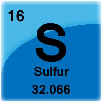 Sulfur Facts