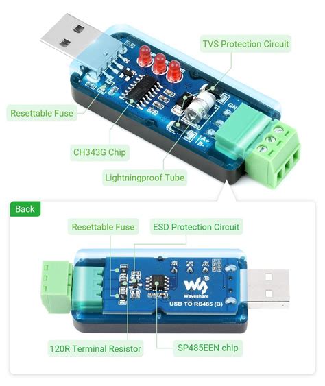 Industriële Usb Naar Rs485 Bidirectionele Converter