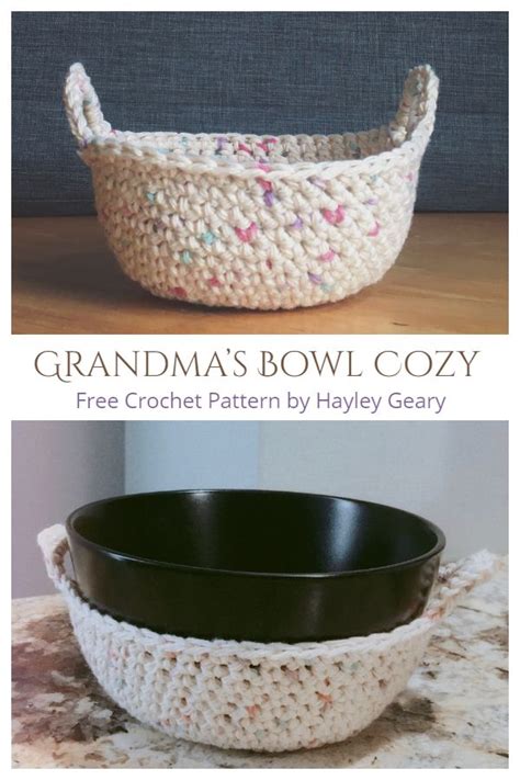 Bowl Cozy Hot Pad Free Crochet Patterns DIY Magazine Crochet