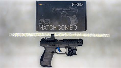 Walther PPQ Q5 Match Combo 5 Set Cal 4 5mm Co2 Blowback 3Joule