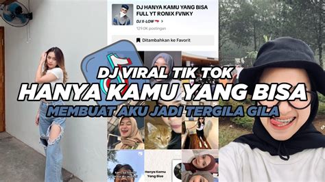 Dj Hanya Kamu Yang Bisa Dj Tapi Semua Berbeda Saat Kau Ada Disini