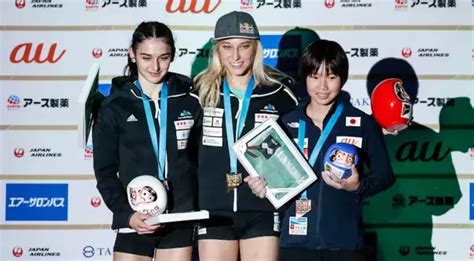 森秋彩が銅メダル。ヤンヤ・ガンブレットは大会2種目制覇を達成／ifscクライミング世界選手権2019八王子【リード女子決勝】 2019年8月