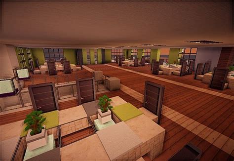 Modern Hotel Lime Hotel Minecraft Map