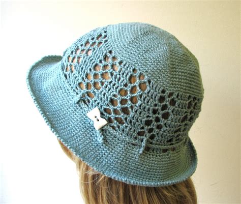 Crochet Sun Hat Easy-To-Crochet Pattern in PDF by woolsolution