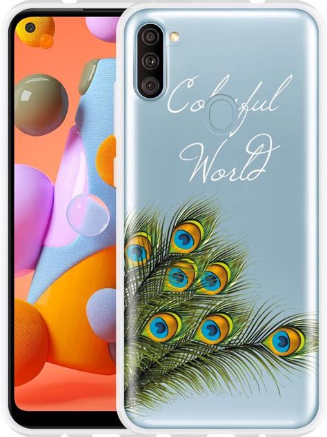 Oppo A Hoesje Peacock World Designed By Cazy Bol