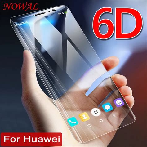 Nowal 6d Tempered Glass Case For Huawei P20 Pro Honor 9 9i Lite Mate 20 10 Nova 3e 3i 2i 3 Y6 Y7