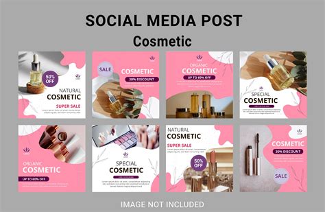 Social Media Post Cosmetic Graphic By Evanemejing Creative Fabrica