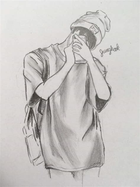 Jungkook Sketch Armys Amino