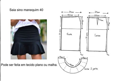 Pin De Rebeca Ferreira En Modelagem Costura Moldes De Ropa Moldes De