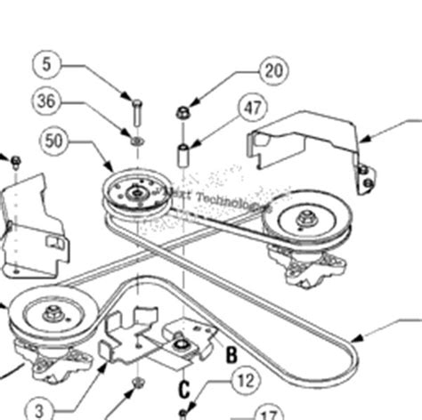 Cub Cadet Lt1042 Steering Parts Diagram