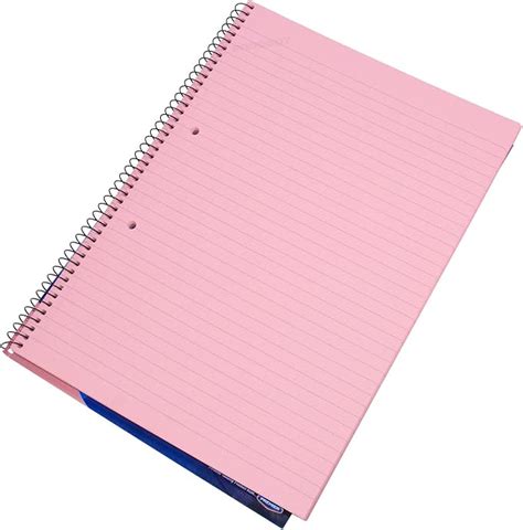 Pack Of Spiral Memory Aid A Pink Page Paper Notepad Legal