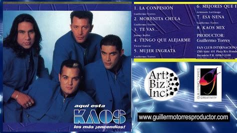 Grupo Kaos Cd Los Mas Encendios Youtube