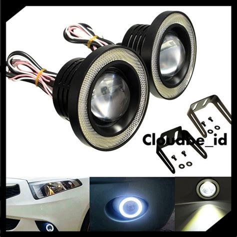 Jual FOGLAMP LED ANGEL EYES 89 MM FOGLAMP 89 FOG LAMP LED ANGEL EYES